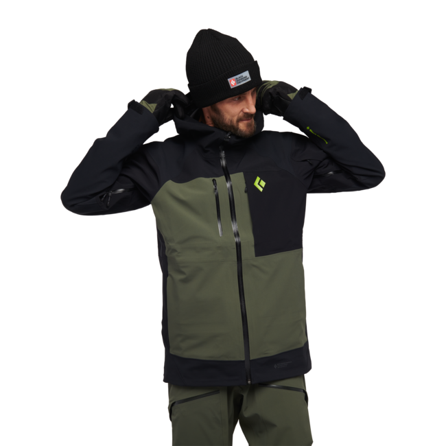 Black Diamond Recon Stretch Pro Shell ски яке мъжко, черно-тундра