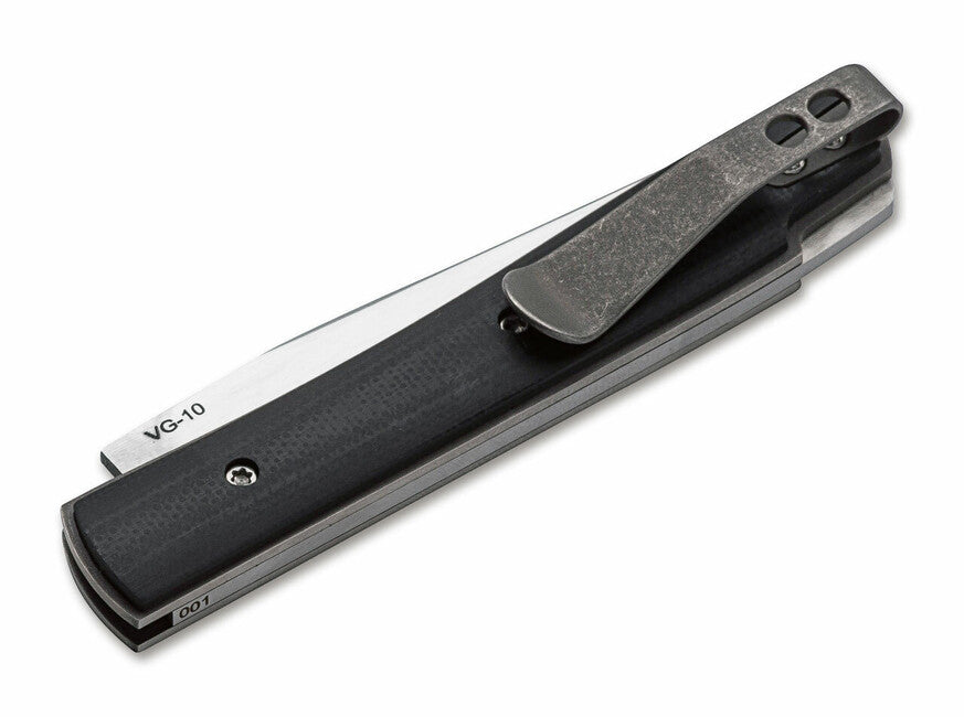BÖKER® Urban Trapper Petite джобен нож Backlock 7 см, черна G10