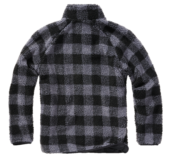 Brandit Teddyfleece яке, флисово, черно/сиво