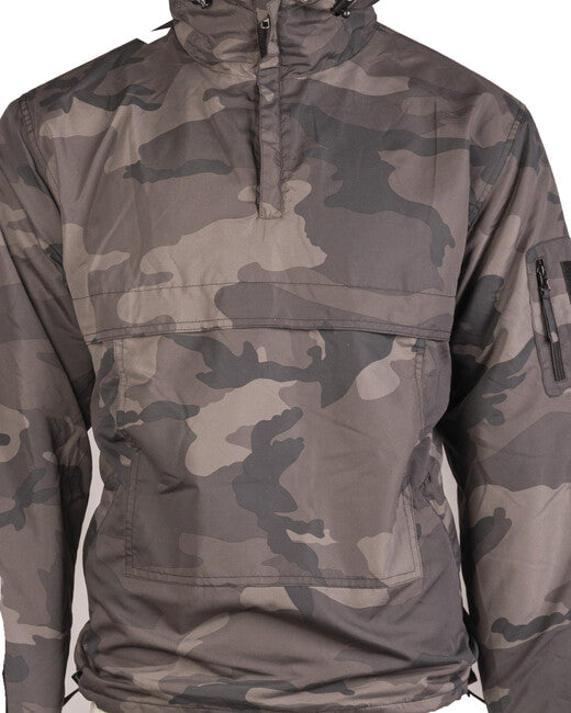Mil-Tec ANORAK podložena jakna, dark camo