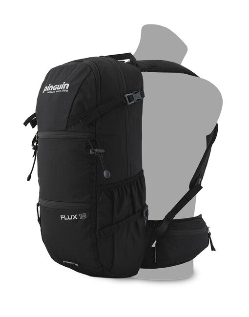 Pinguin Flux 15 раница, 15 L, черна