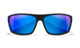 Wiley X Peak слънчеви очила Captivate Polarized, матно черни, синьо огледално