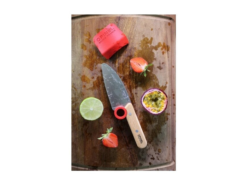 Opinel Le Petit Chef детски комплект нож+защита на пръстите