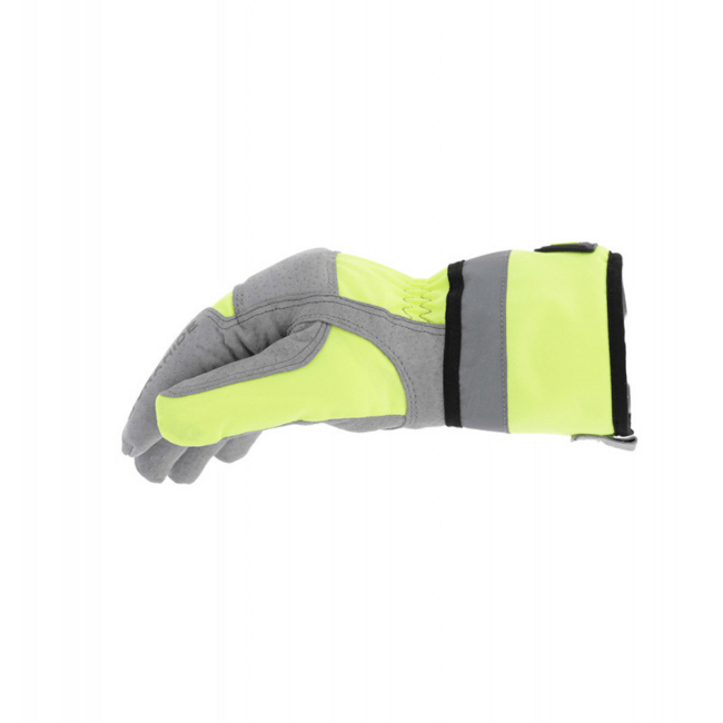 Mechanix ColdWork Gauntlet кожени ръкавици Hi-Viz, жълта