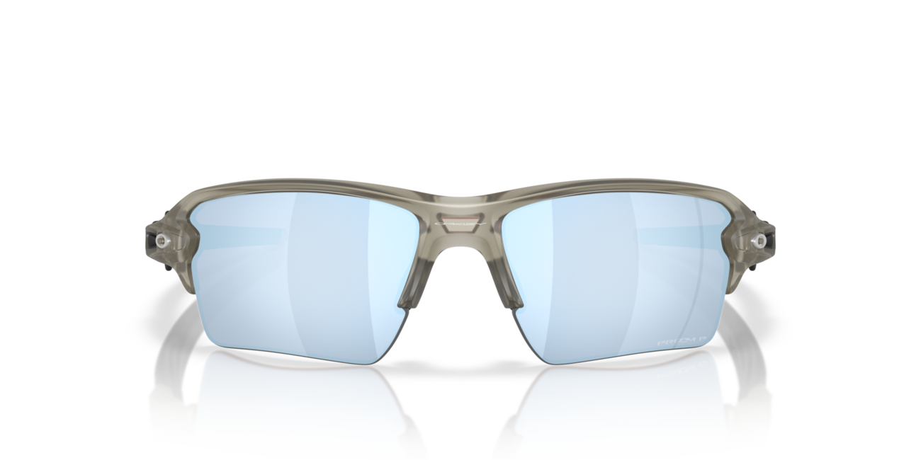 Oakley FLAK 2.0 XL слънчеви очила с рамка Matte Grey Ink и със стъкла Prizm Deep Water Polar, 59, Metal