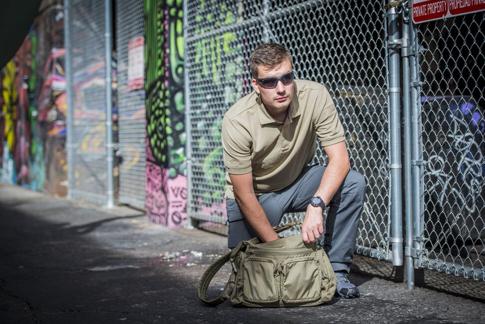 Helikon-Tex WOMBAT Mk2 чанта преко рамото Cordura, сенчесто сиво