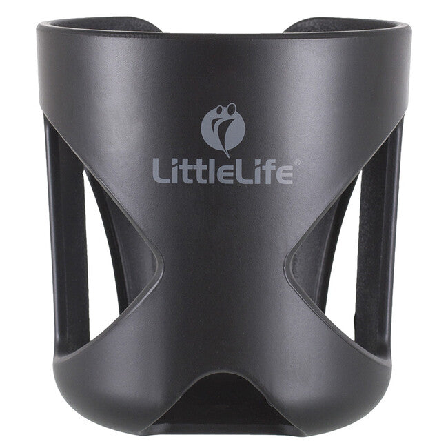 LittleLife държач за бутилка или чаша за количка, черен