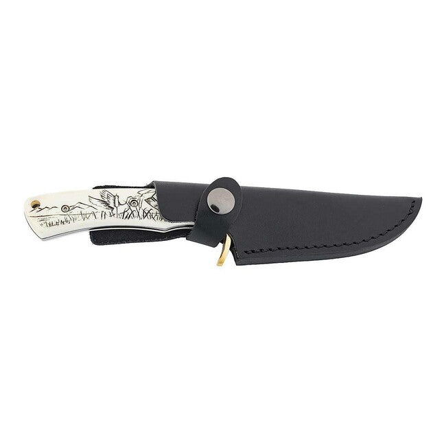 Herbertz Enten джобен нож Drop Point, 10,3cm, пластмаса, мотив патица