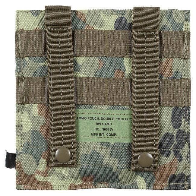 MFH двоен MOLLE чанта, BW камо