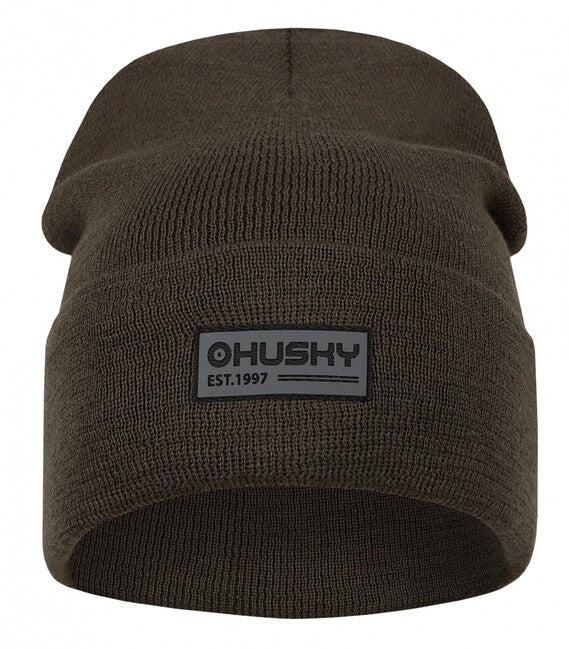 HUSKY Merhat 1 мерино шапка мъжка, каки