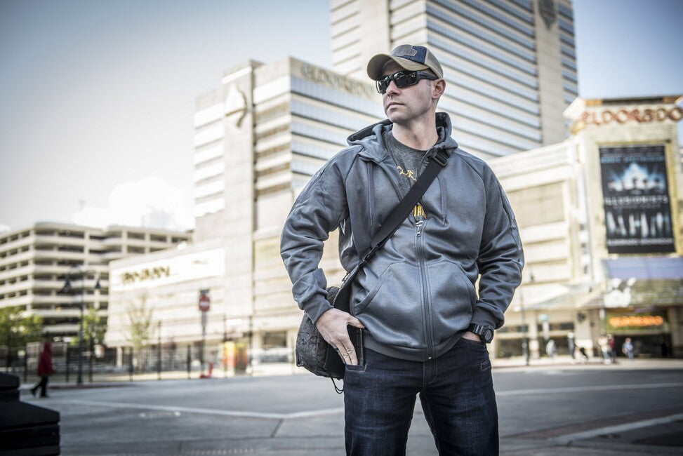 Helikon-Tex URBAN TACTICAL HOODIE суитшърт с качулка (FullZip), черна