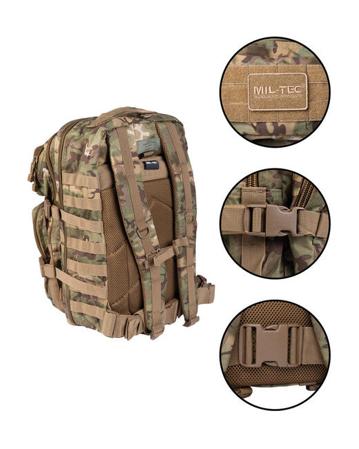 Mil-Tec US щурмов раница Large горска-Arid, 36L