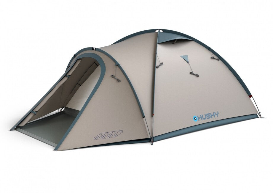 Husky Bizon 3 Classic family tent for 3 persons, light grey