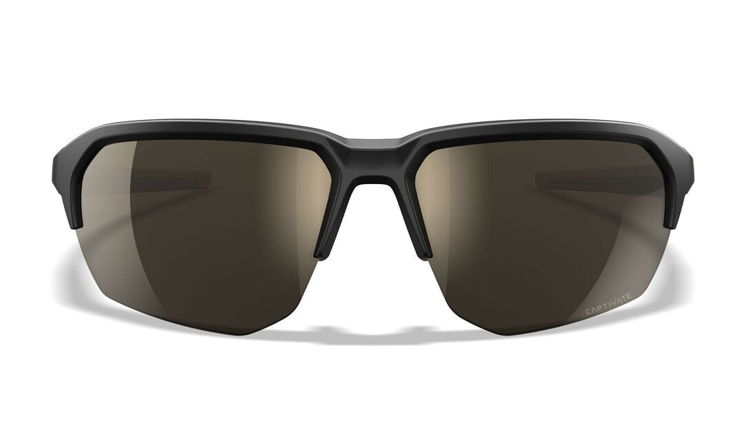 Слънчеви очила Wiley X Jakl Captivate Tungsten Mirror, Matte черен/тен