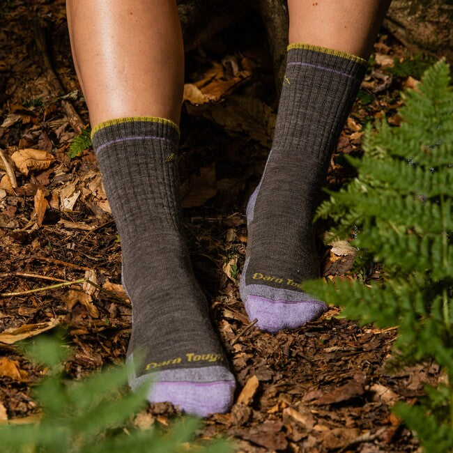 Darn Tough Hiker Micro Crew чорапи средно леки с възглавничка, Taupe