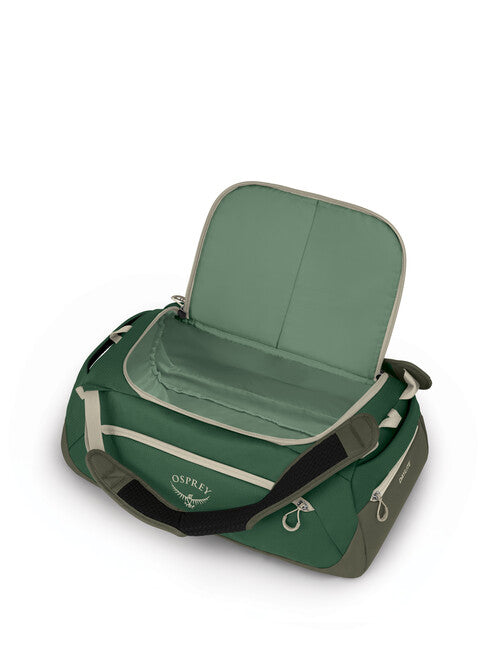 Пътна чанта OSPREY DAYLITE DUFFEL 30, зелен горски навес/зелен поточен