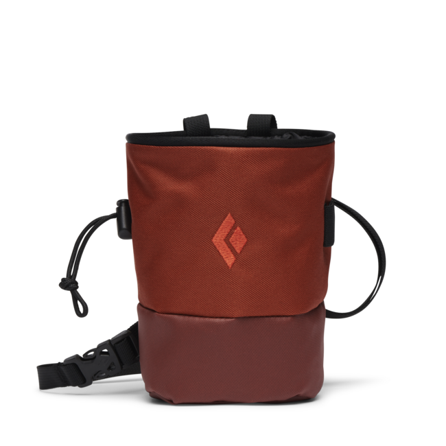 Black Diamond Mojo Zip торбичка за магнезий, изгорено сиена