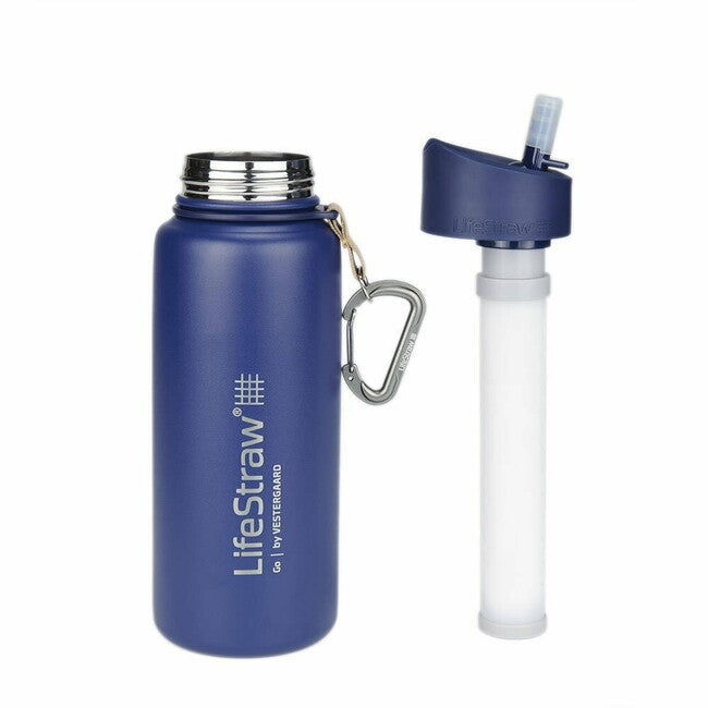 Lifestraw Go бутилка Stainless Steel, синя, 700ml