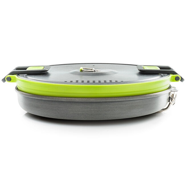 GSI Outdoors Escape HS комплект тефлонов тиган и сгъваемо канче 3L, зелено