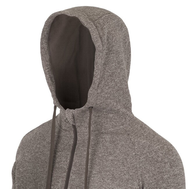 Helikon-Tex Covert суитшърт тактически с качулка FullZip, Melange Light тан