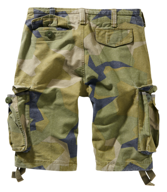 Brandit Vintage шорти, шведски камо M90