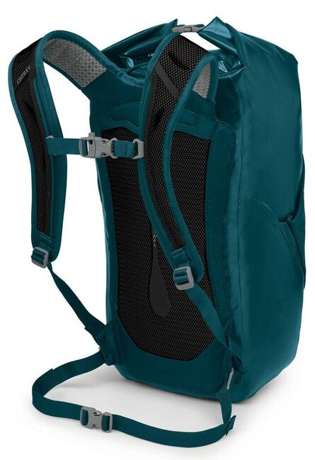 OSPREY TRANSPORTER ROLL TOP WATERPROOF градски раница 30, нощна джунгла син