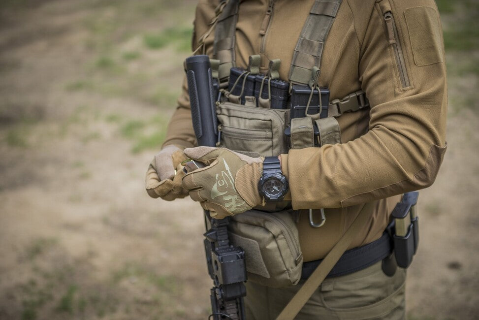 Helikon-Tex Range Tactical ръкавици, черни / сенчесто сиво