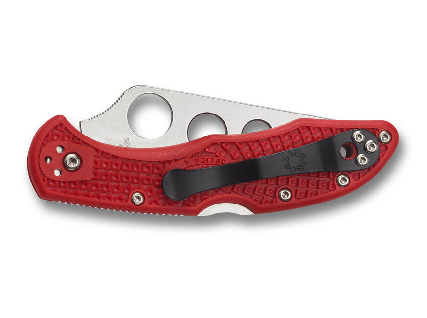 Spyderco Delica 4 Lightweight Trainer тренировъчен нож, червен