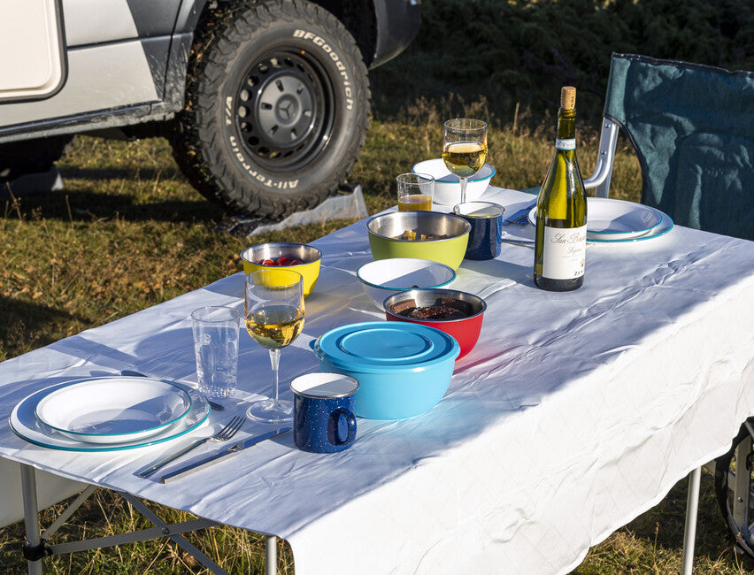 Origin Outdoors комплект купи от неръжда­ема стомана 4 бр.