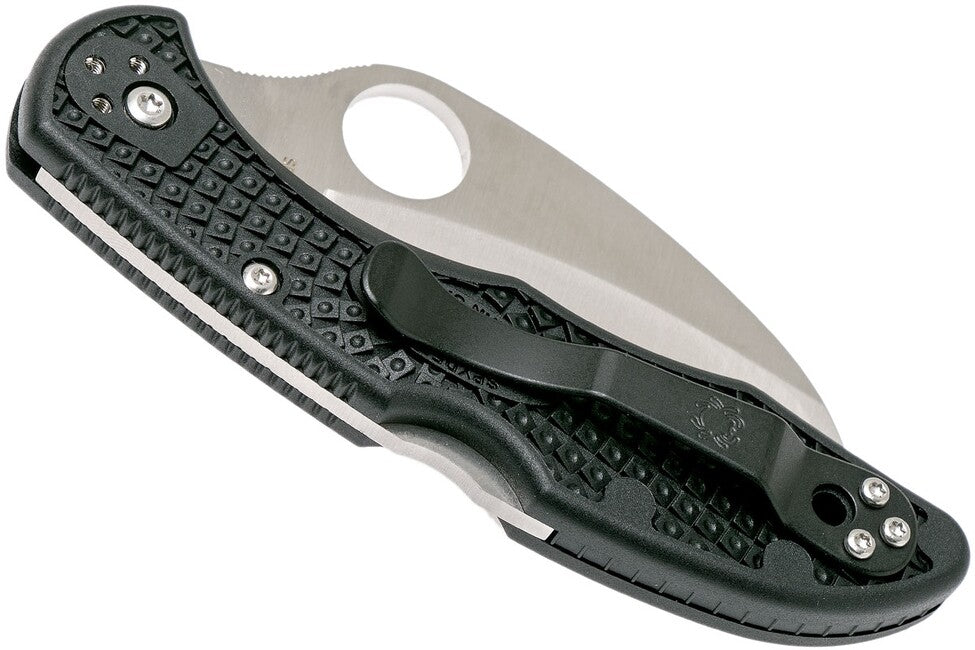 Spyderco Tasman Salt 2 нож FRN, черен, 7,4 см