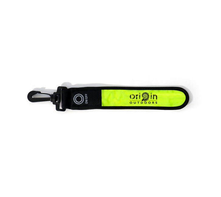 Origin Outdoors LED привесък рефлективен, зелен