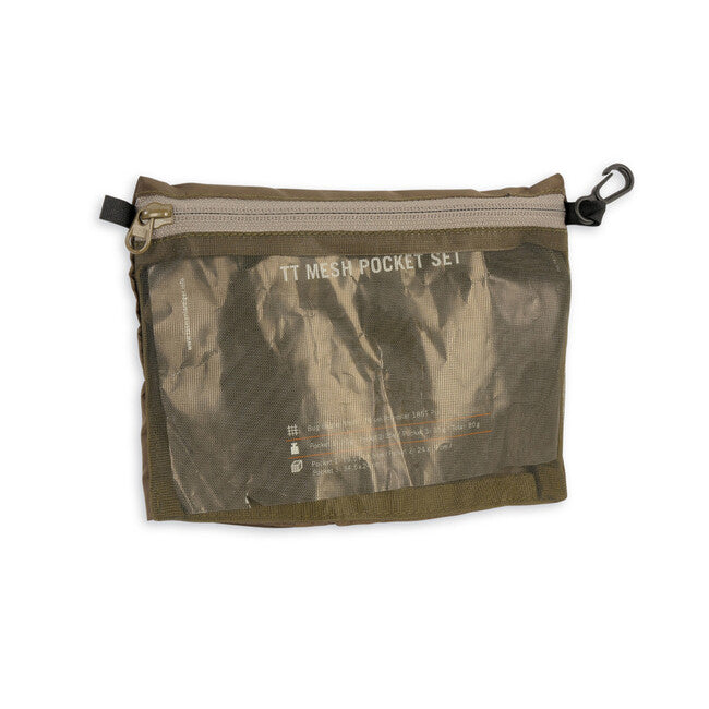 Tasmanian Tiger Mesh Pocket Set мрежести джебове, маслинена