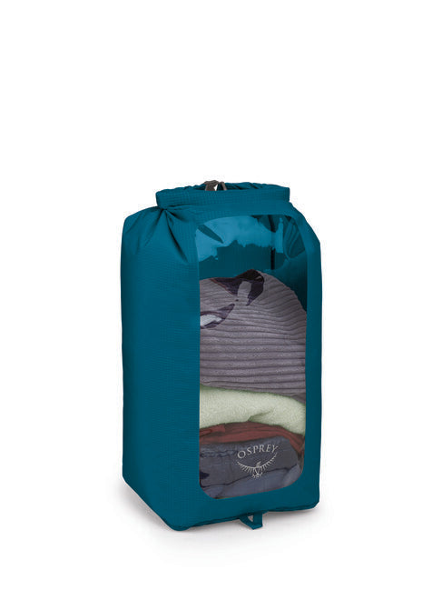OSPREY DRY SACK 35 W/прозорец непромокаем торбак, набережна син