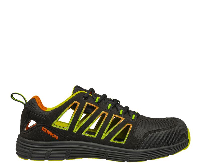 BENNON REBEL S1P ESD Low спортни полуобувки, зелена