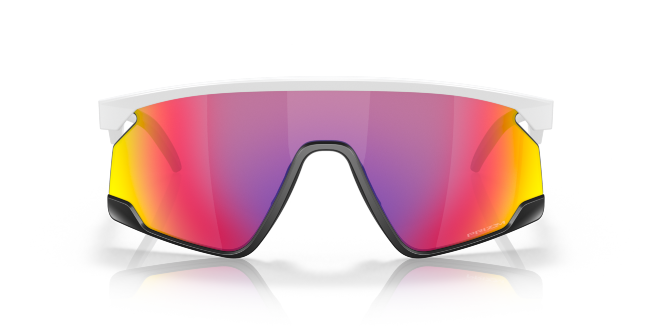Oakley BXTR слънчеви очила с рамка Matte White и със стъкла Prizm Road, 39