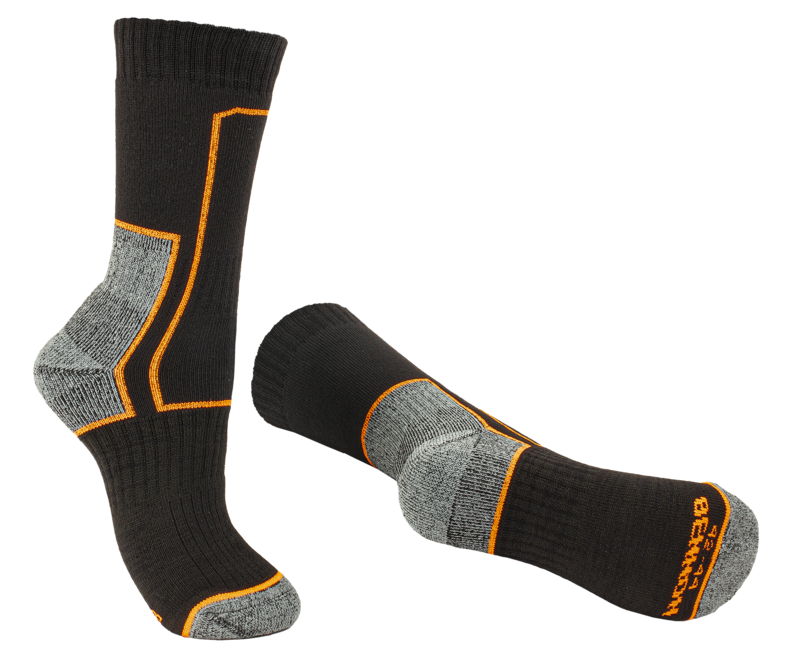 BENNON TREK Sock трекови чорапи, черна/оранжева