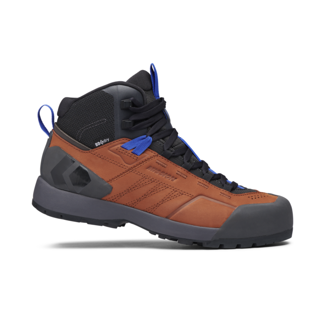 Black Diamond Mission Mid Waterproof Approach кожени ботуши дамски, пясъчник кафяво