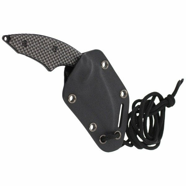 Herbertz Carambit нож на врата алуминиев вид, черно-сив, 6cm