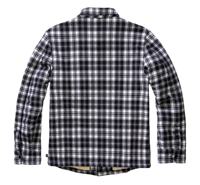 Brandit Classic Sherpa яке, бяло-черно