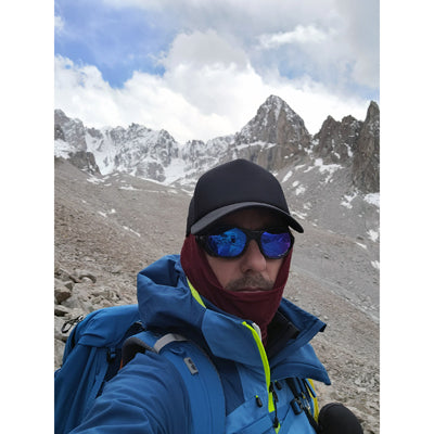 Origin Outdoors Merino многофункционален шал за открито, бордо