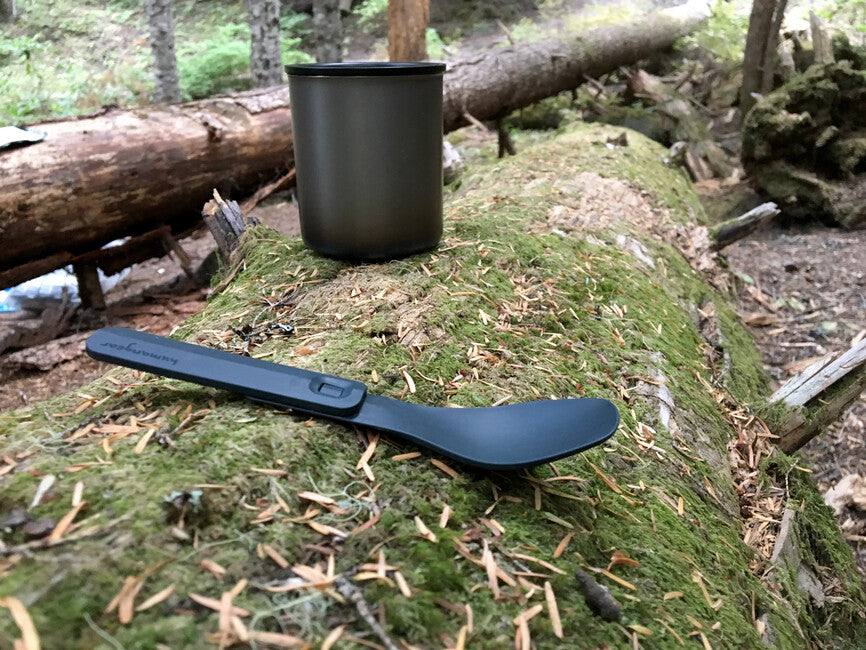 Humangear GoBites CLICK прибори, сиви