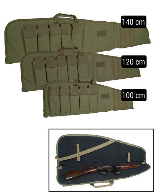 Mil-Tec MODULAR калъф за пушка с лента 100 см, маслинен