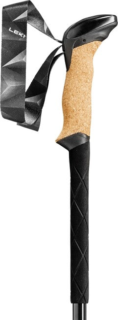 LEKI черно Series Carbon тракинг палици, черна-черна сива-тъмен антрацит, 100 - 135 см