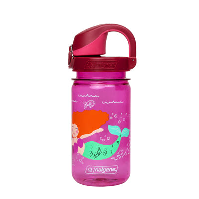 Nalgene Grip-n-Gulp Sustain бутилка за вода за деца, розов mermaid, 0,35 L