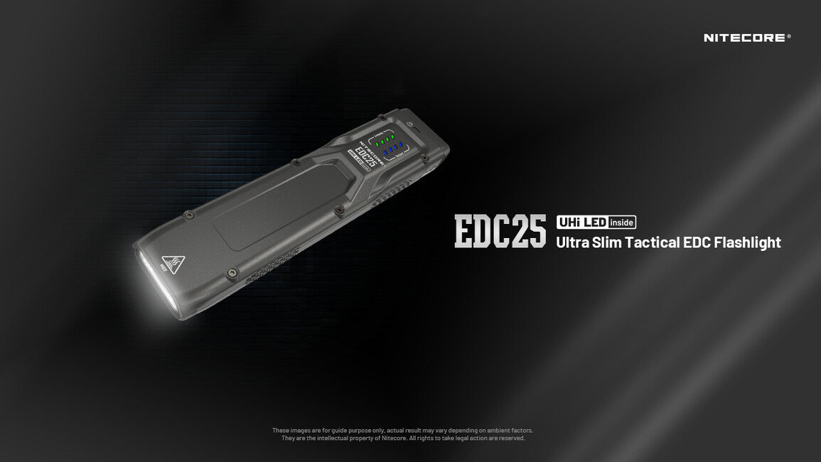 Nitecore EDC25 акумулаторен фенер