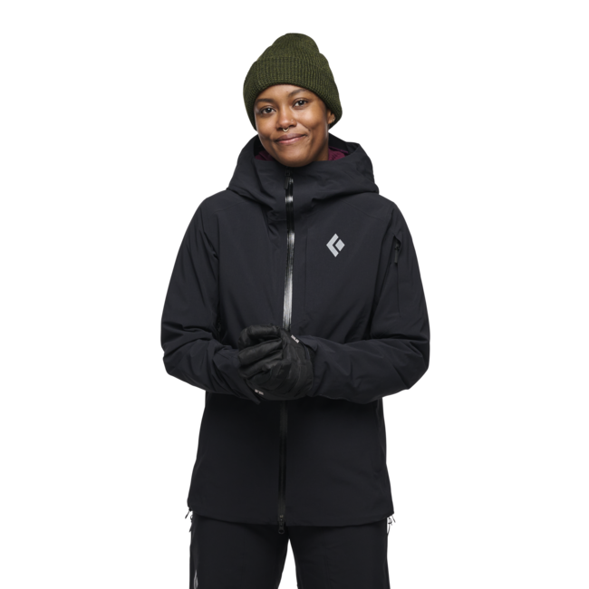 Black Diamond Recon Insulated Shell непромокаемо яке, дамско, черно