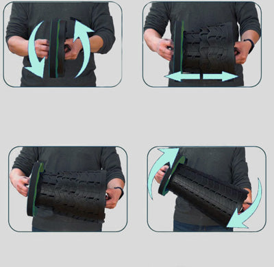 Origin Outdoors телескопично столче, черно 45cm