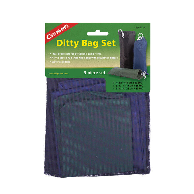 Coghlans CL Ditty bag komplet organizerjev, 3 velikosti, 3 barve