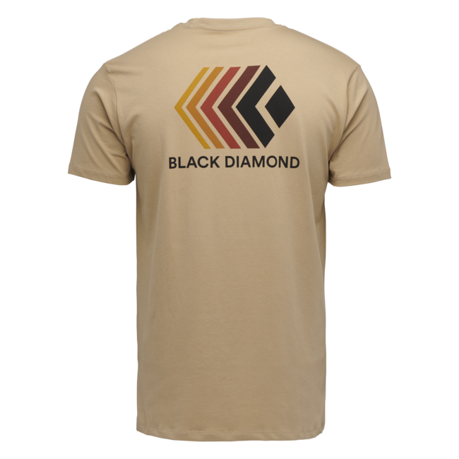 Black Diamond Faded тениска мъжка с кратък ръкав, каки