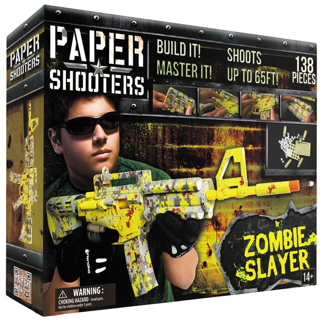 PAPER SHOOTERS Zombie Slayer сгъваема комплект оръжие